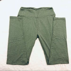 Green Heather Leggings
